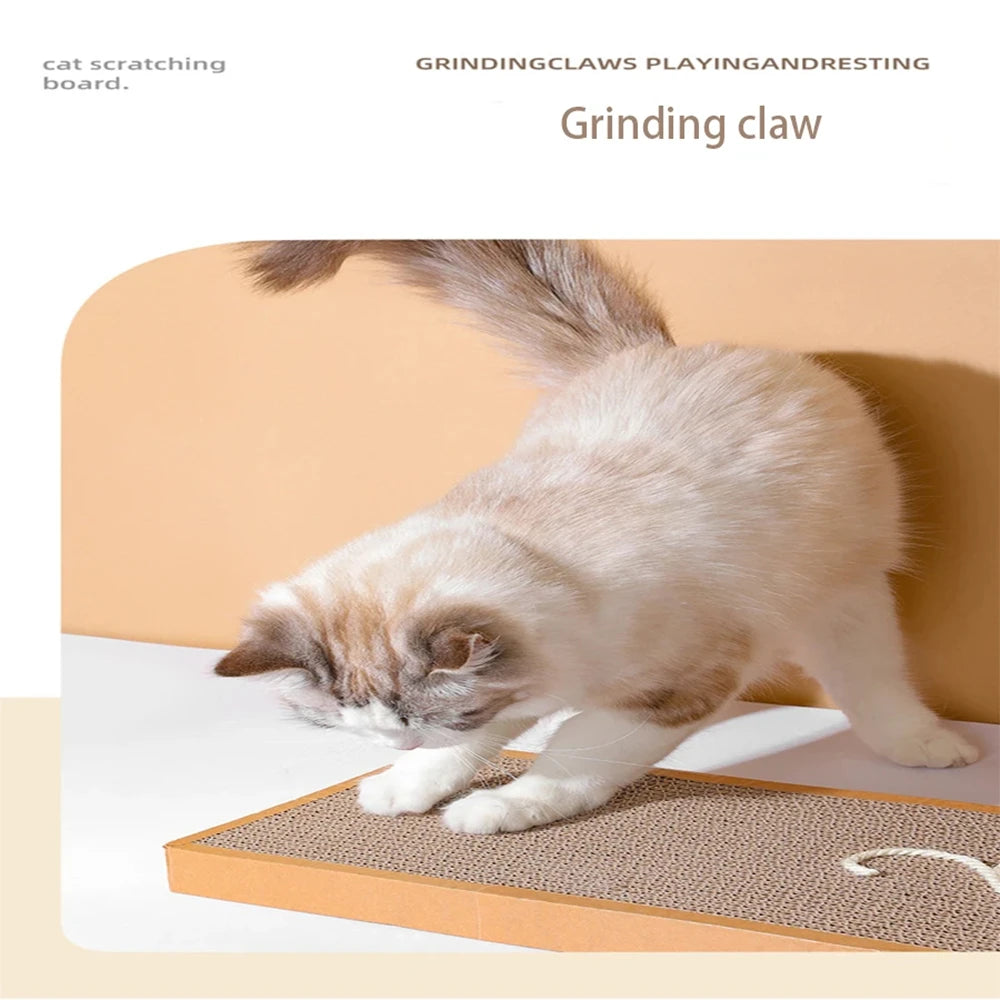 Pet Cat Scratching Board Cat Cardboard Mat Scraper Grinding Claw Toys for Cat Scratcher Cat Furniture Protector Cat Accesorios