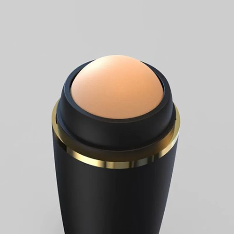 Face Oil Absorbing Roller Natural Volcanic Stone Massage Body Stick Makeup Face Skin Care Tool Facial Pores Cleaning Oil Roller