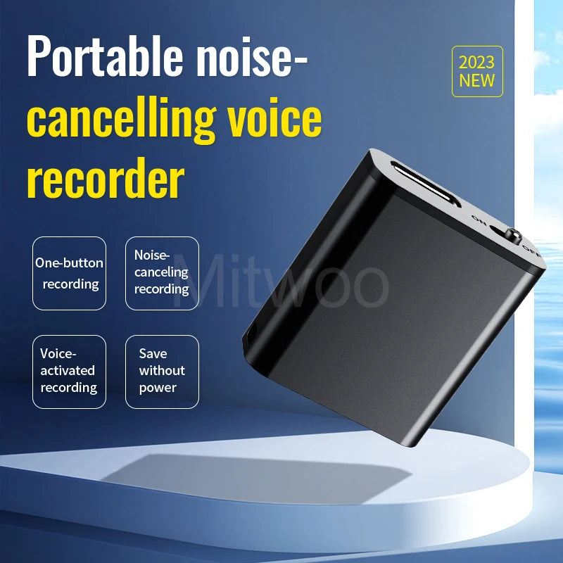 Mini Voice Recorder Portable Intelligent Voice Actived Recording
