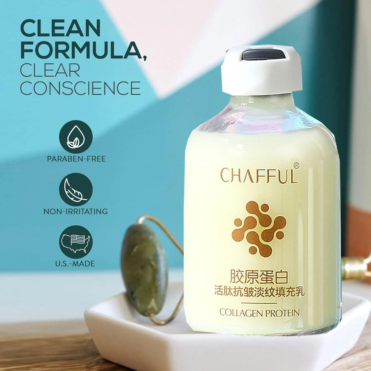 Collagen Face Serum Skincare Facial Essence Liquid Firming