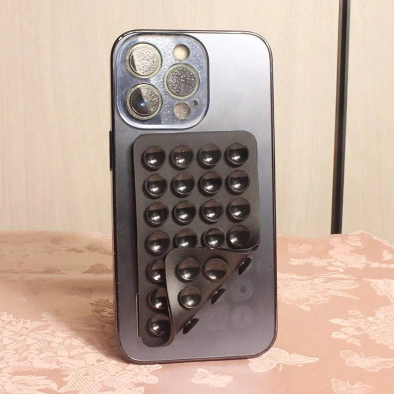 Silicone Suction Cup Phone Case Mount - Double-Sided Hands-Free