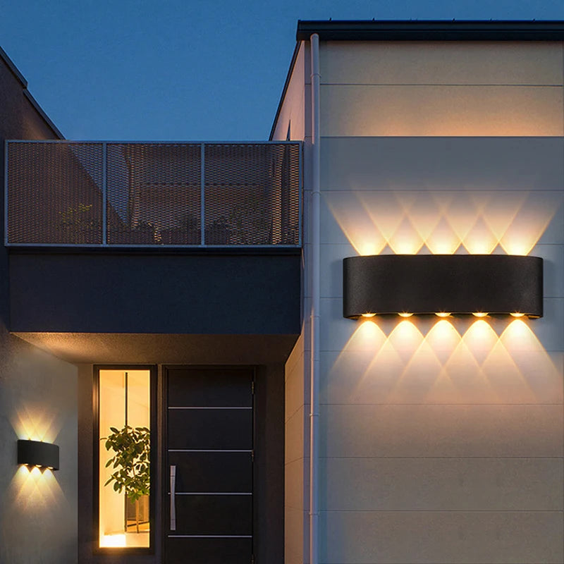 Up and Down LED Wall Lamp Waterproof Interior Wall
