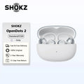 SHOKZ OpenDots 2 Open-Ear Clip-On Earbuds with Upgraded Dolby