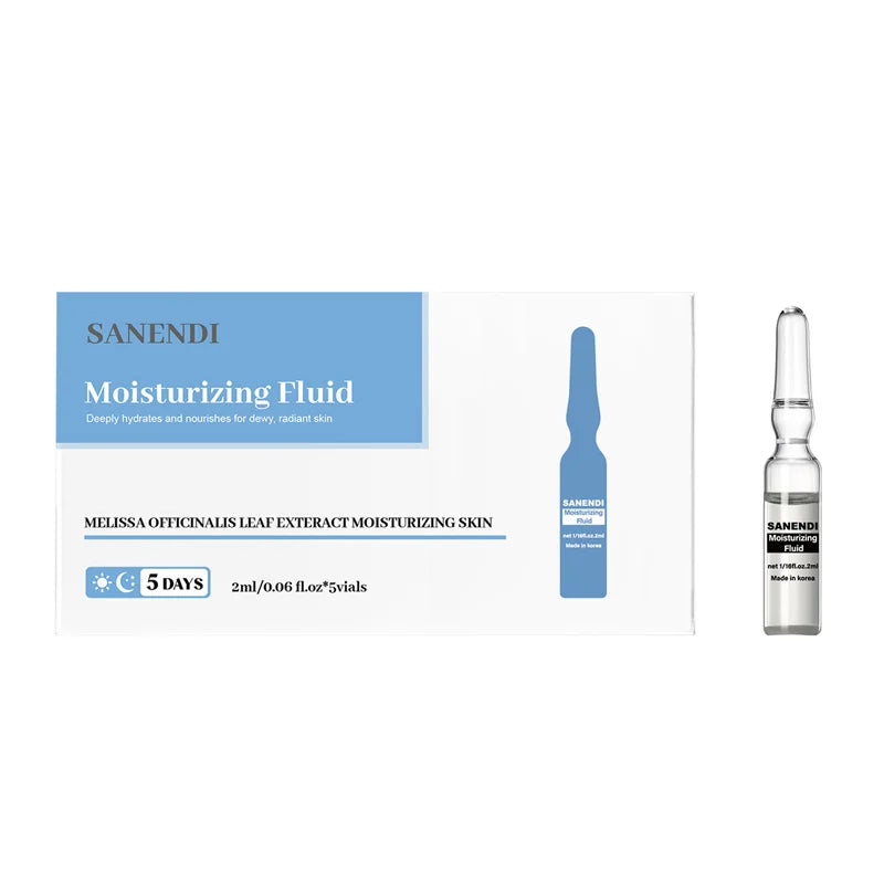 5Vials Peptide Salmon DNA ampoule Serum Moisturise AQUA Serum Face oil control Skin Care nourishing and moisturizing Essence