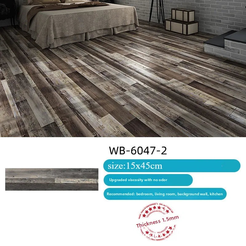 16/32PCS 15X45CM 3d wood grain wall sticker living room bedroom room background wall sticker movie and television pvc decoration