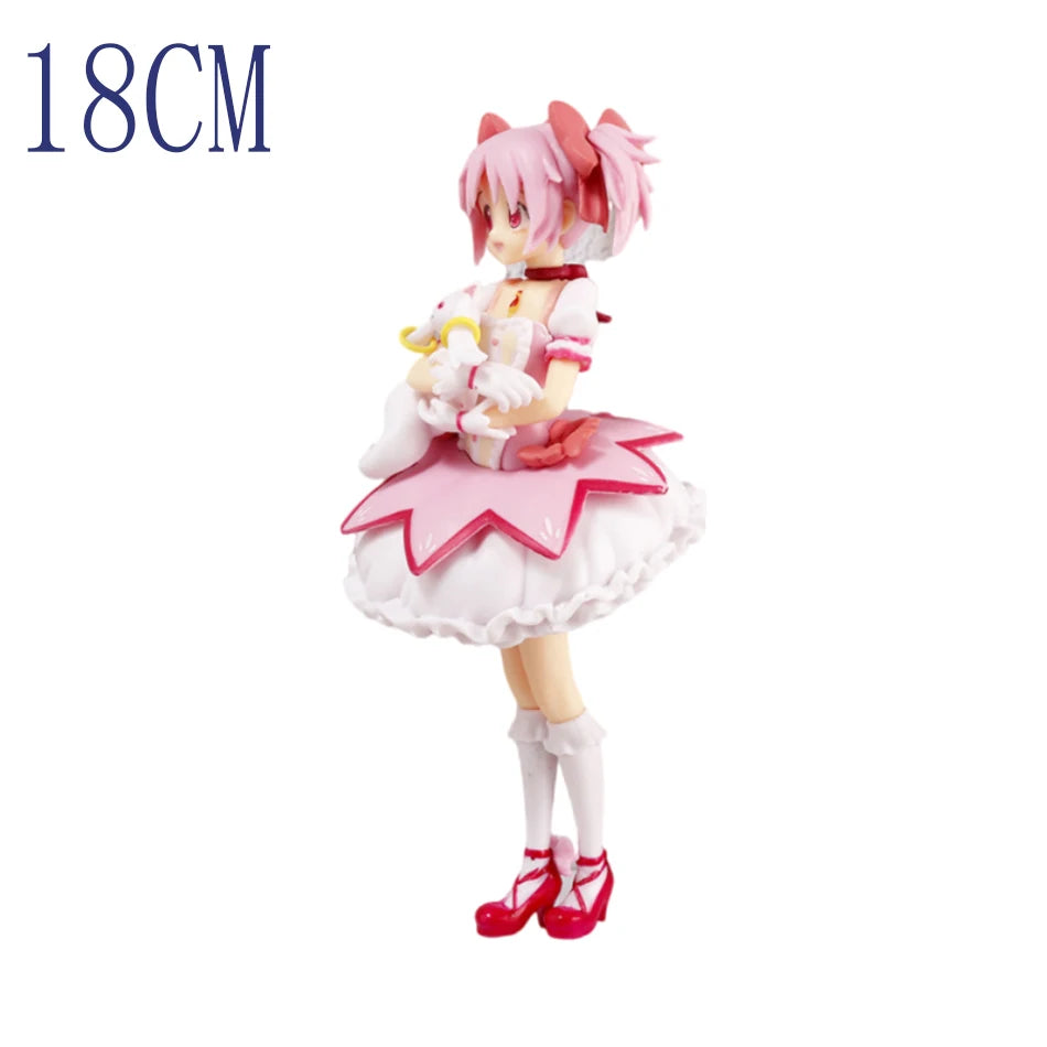 18CM Puella Magi Madoka Magica Aniem Figure Kaname Madoka