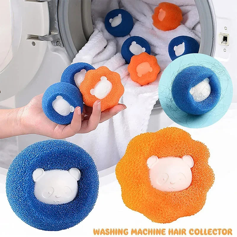 Laundry Balls Pet Hair Remover Reusable Washing Machine Lint Catcher Clothes Fluff Fur Cleaner Home Cleaning Tools