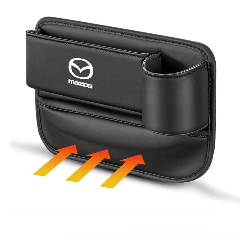 Mazda Leather Car Seat Gap Storage Box