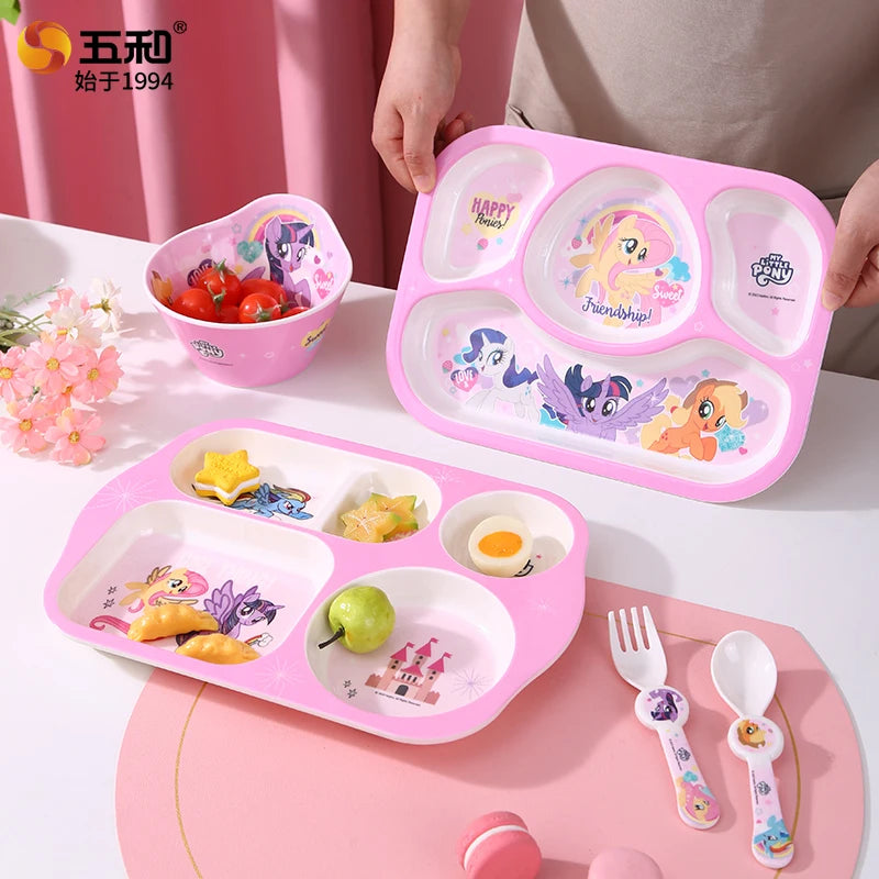 My Little Pony Kids Tableware Unbreakable Cartoon Children's