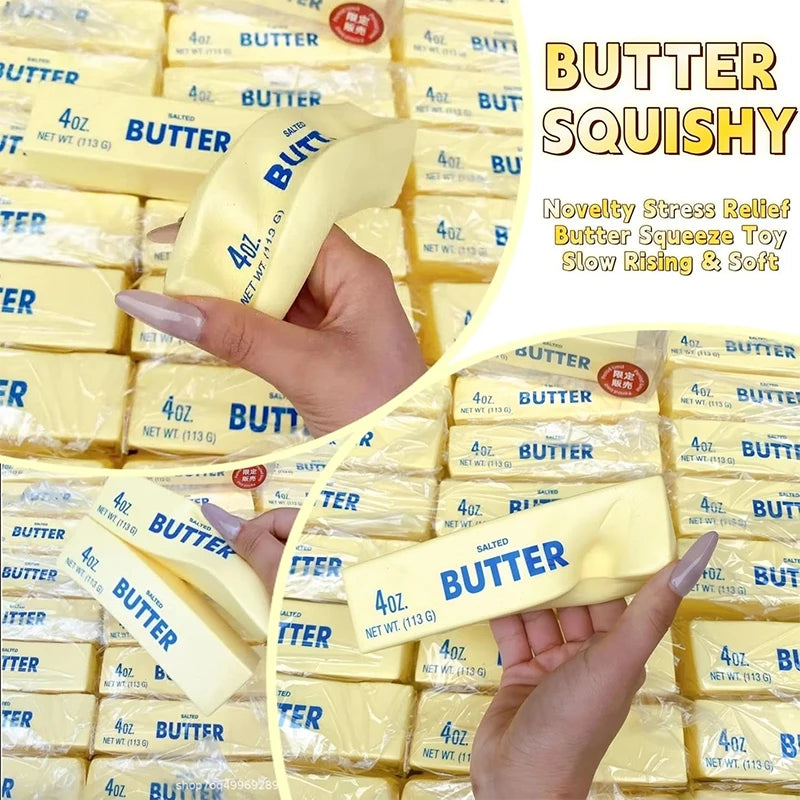 Squishy Butter Stick Fidget Toy Sticky Butter Stick Slow