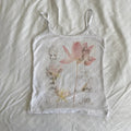 Harajuku Y2K Clothing Aesthetic Punk Gothic Sleeveless Crop Tops