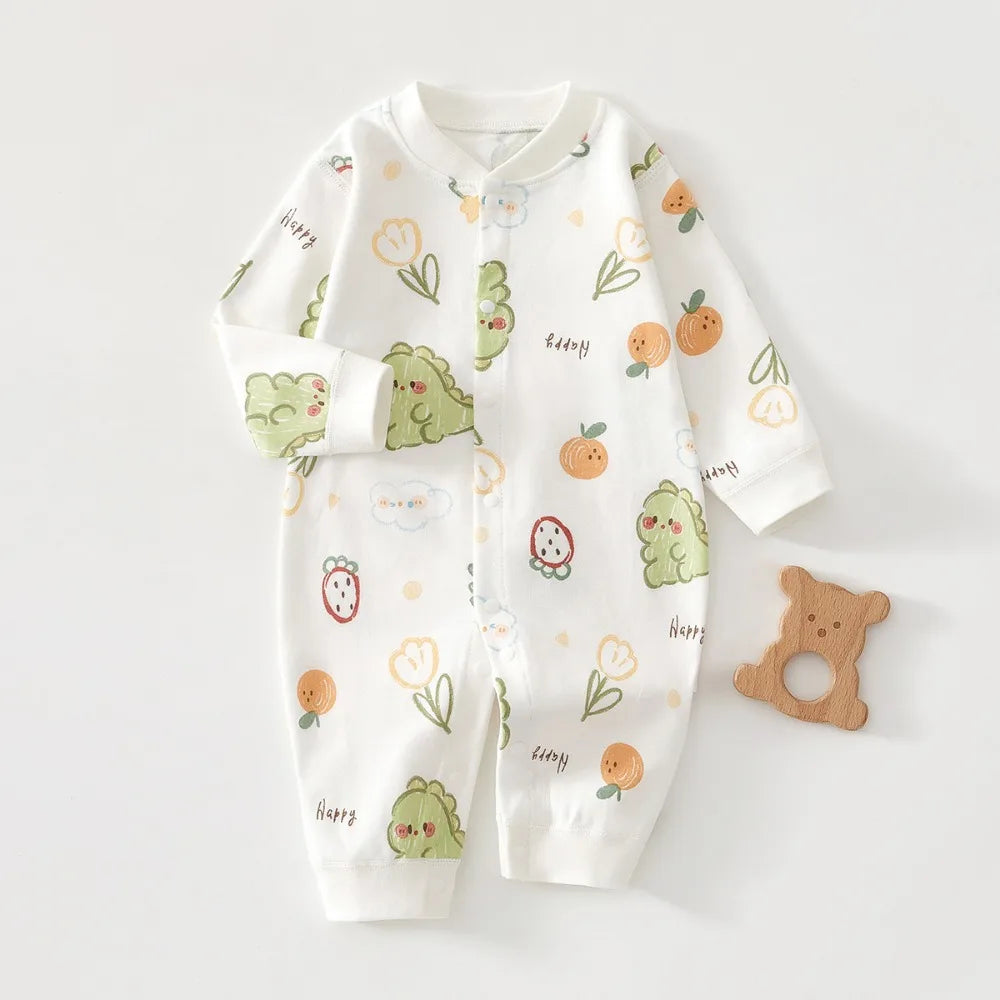 Aynigiell Spring &amp; Autumn 0-12 Months Baby Jumpsuits