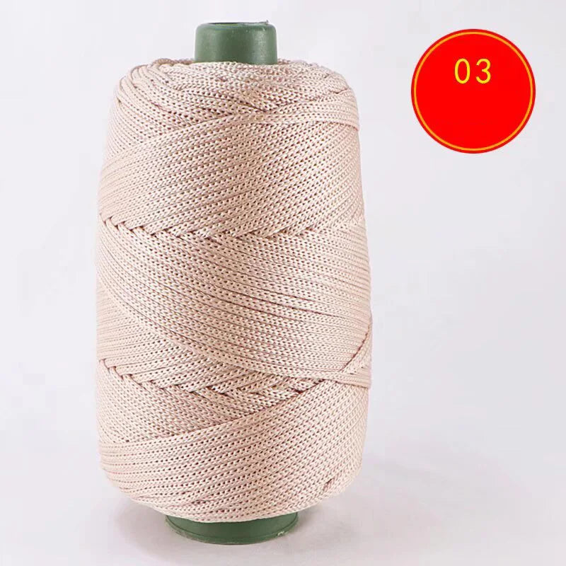 225g Lightweight Ice Silk Thread Handcrafted for Summer Cool Hats, Sun Hats, Storage Baskets, Seat Cushions, Yarn