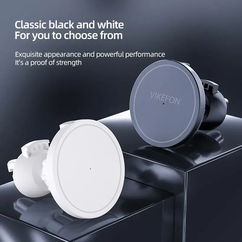 Magnetic Wireless Charger Air Vent in Car for Macsafe iPhone 12 13 14 15 16 Pro Max Magnet Phone Holder Fast Car Charging Stand