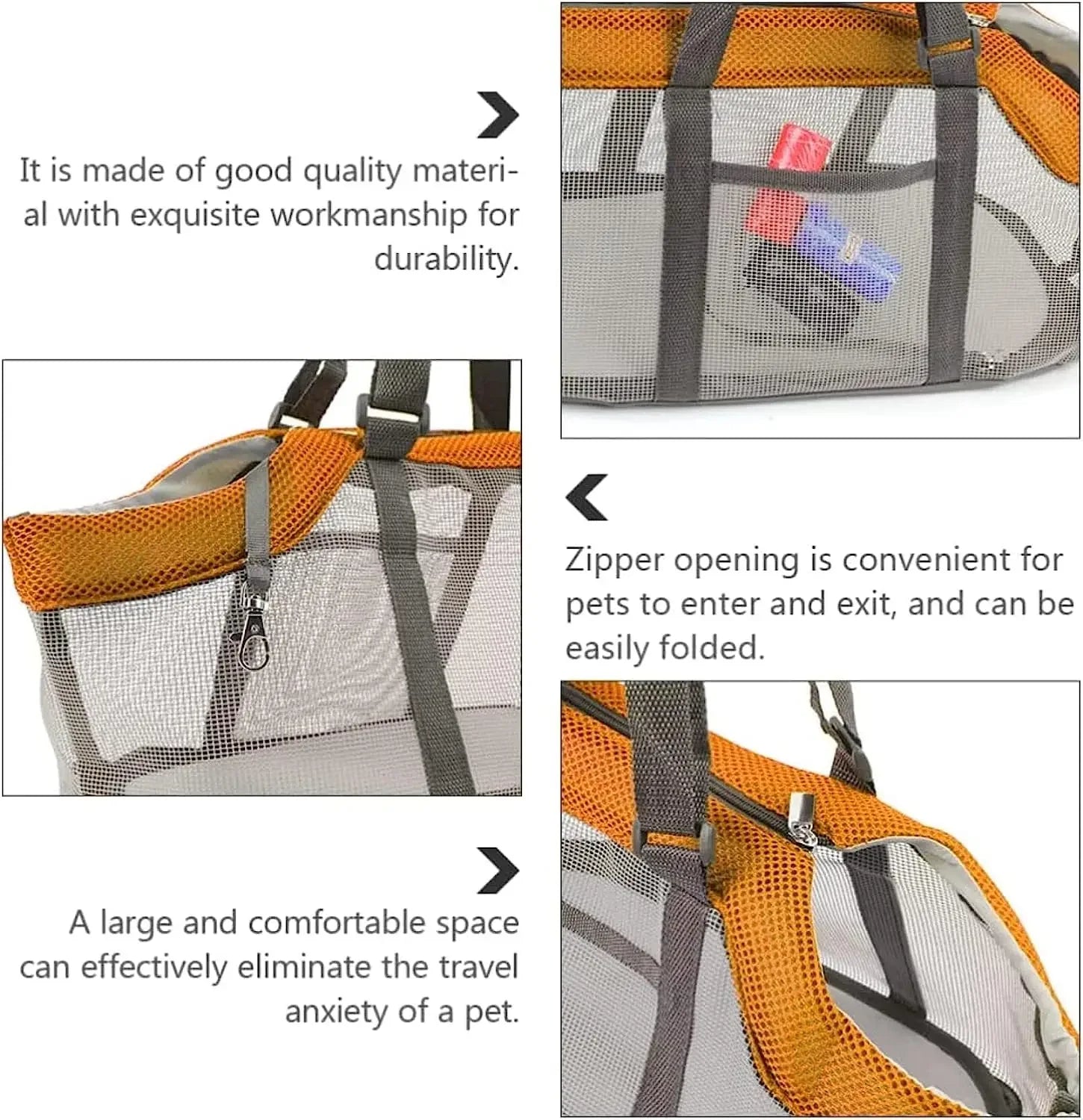 Pet Carrier Bags Mesh Foldable Pet Carrier Handbag Purse for Small Dogs Miniature Schnauzer Miniature Dogs Accessories