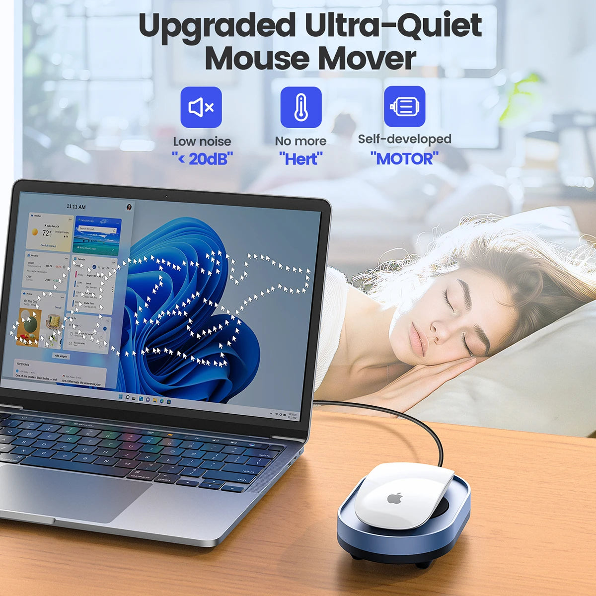Virtual Mouse Mover Anti-Sleep Automatic Movement to Prevent
