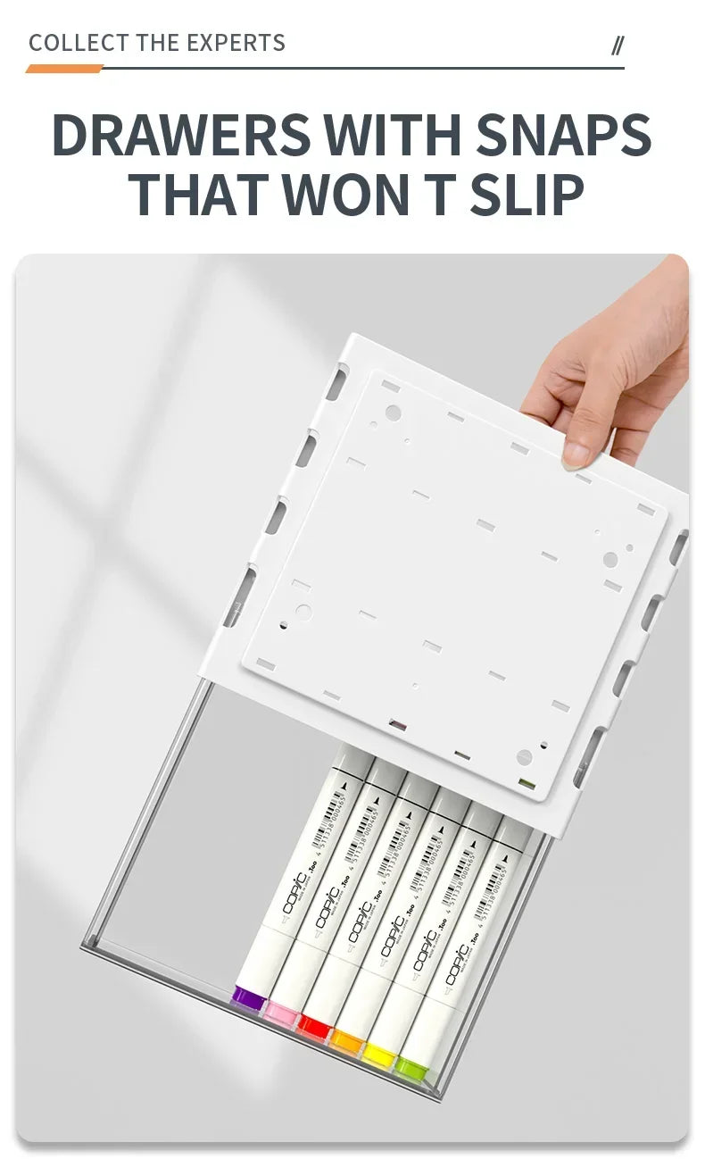 Transparent Under Desk Drawer Self Stick Hidden Storage Tray Quiet Pull Out Desk Organizer Accessory