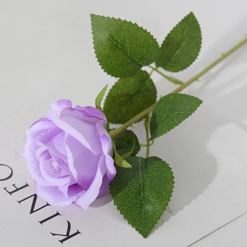 3/5/10/20pcs Silk Artificial Roses Flowers Bouquet Beautiful Fake Roses for Wedding Home Decor Fake Flowers Valentine's Day Gift
