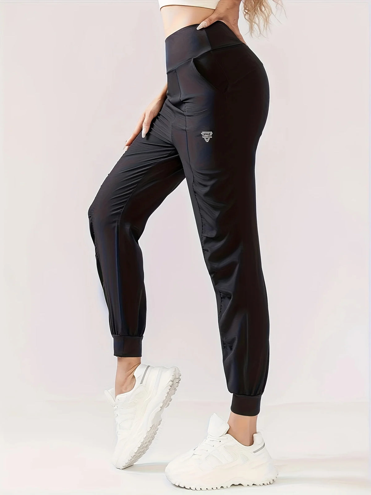 Women's Casual Loose Sports Pants New Spring Autumn High