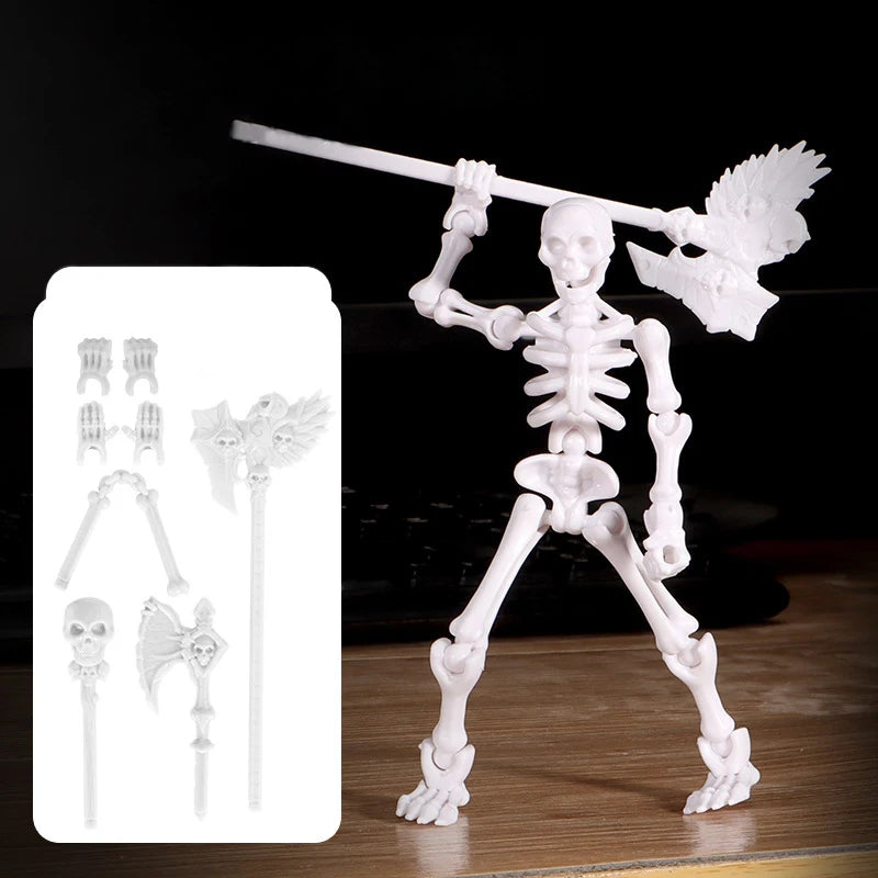 Dummy 13 Multi Jointed Movable Robot 3D Printed Mannequin