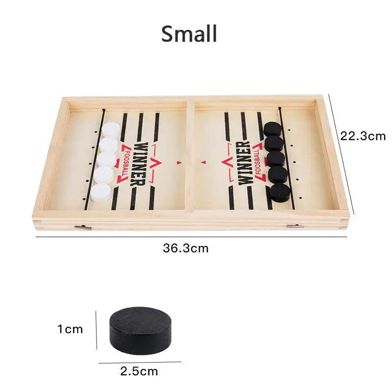 Wooden  Board Game For Adult Children Hand-eye Coordination Training Table Football Battle Games