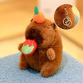 Cute Capybara Plush Toy Hoodie with Wings Simulation Doll Small