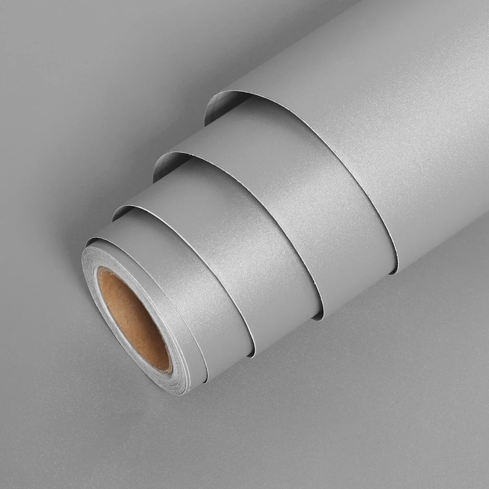 PVC DIY Waterproof Oil-proof Wall Stickers Self-Adhesive Marble Wallpaper Cabinets Countertop Bathroom Desktop Renovation Films