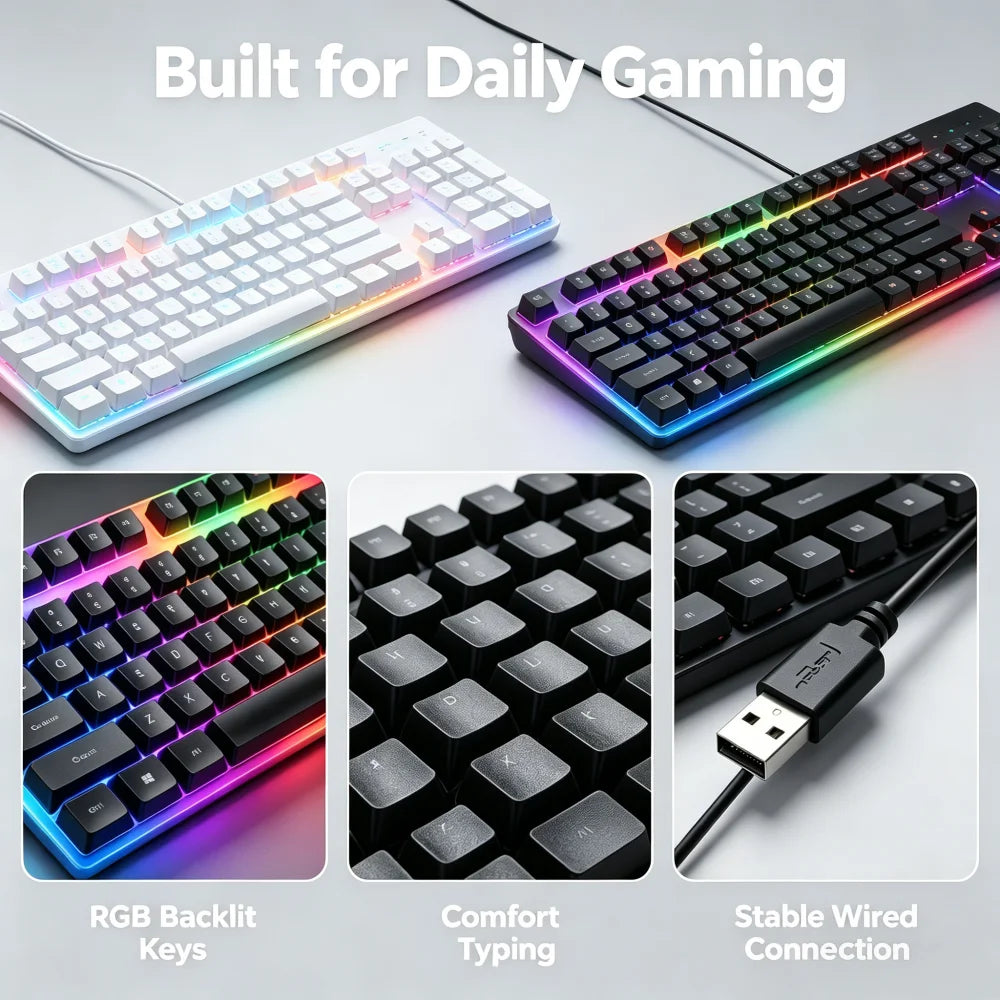 RGB Backlit Keyboard LED