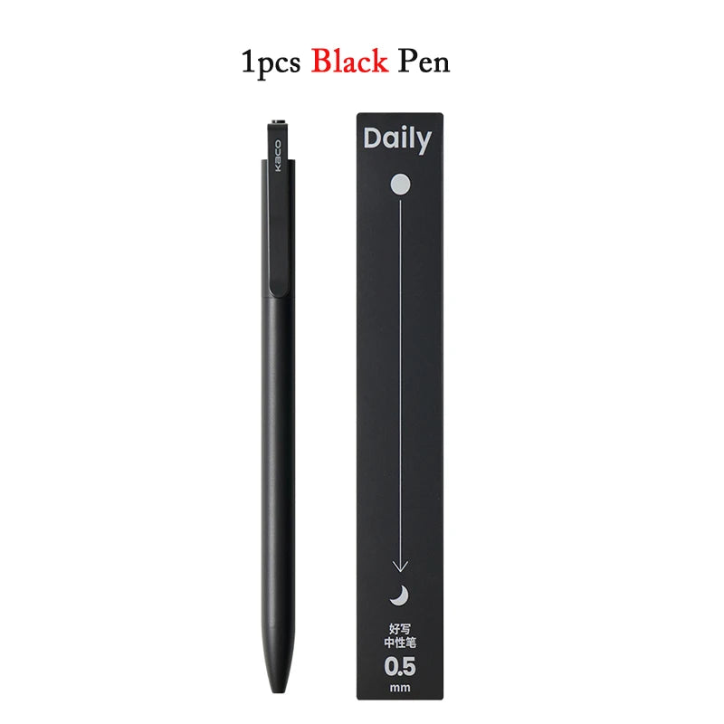 KACO Retractable Gel Pen with Metal Clip 0.5mm