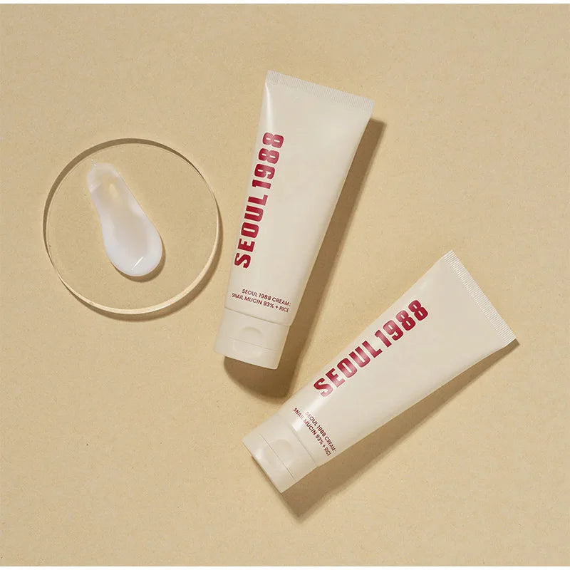 Seoul 1988 Retinol Ginseng Eye & Face Cream Serum Set Firming Moisturizing Anti-aging Diminish Lines Wrinkles Skin Care Essence