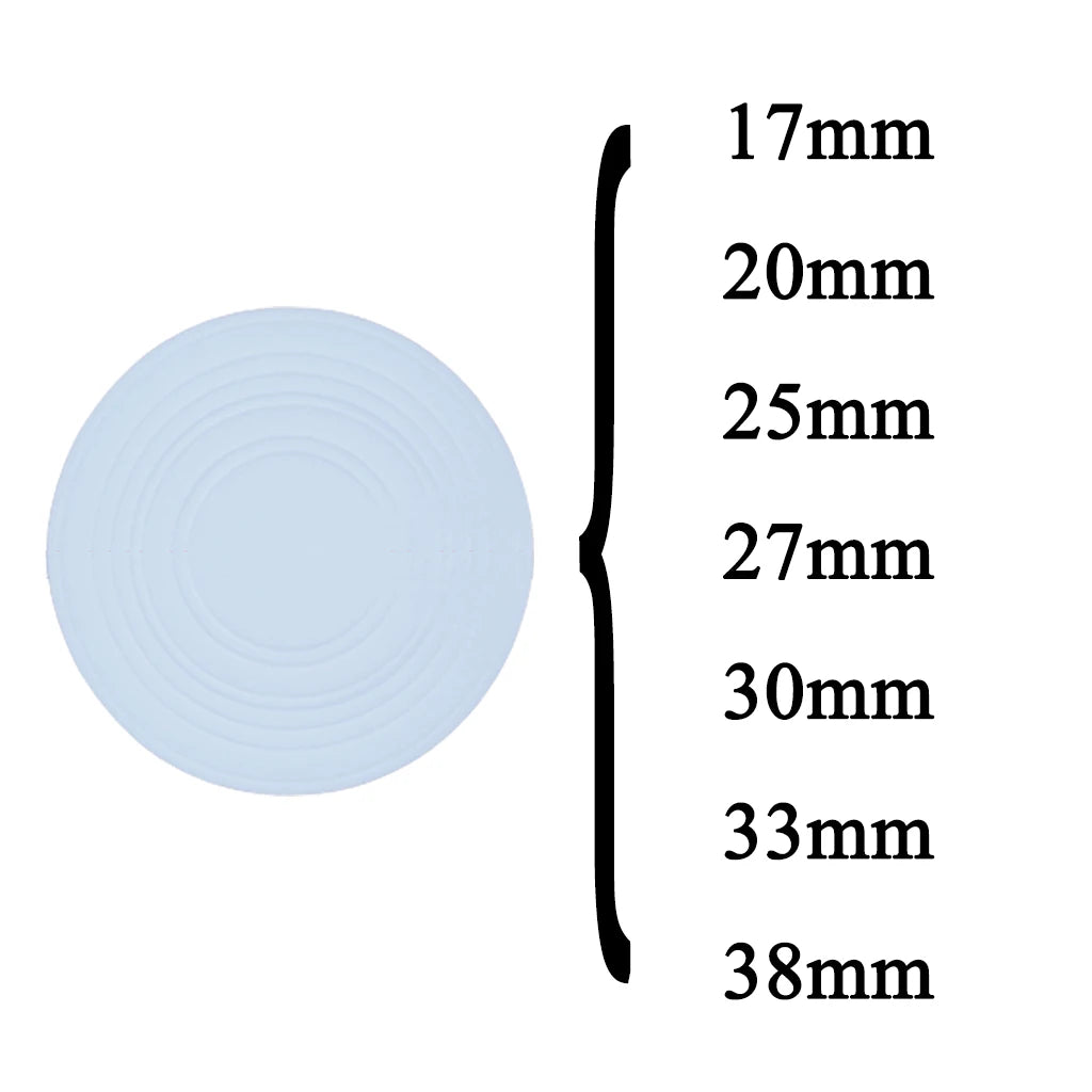 10Pcs Universal Rotating Coin Storage Box Display Stand for 17/20/25/27/30/33/38/40mm Dia. Medal Coin Holder Collection Organize