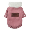 Autumn Winter Pet Dog Clothes Fleece Warm Jacket Coat Cozy Thicken Puppy Clothing for Small Medium Dogs Cat Schnauzer Pug Outfit