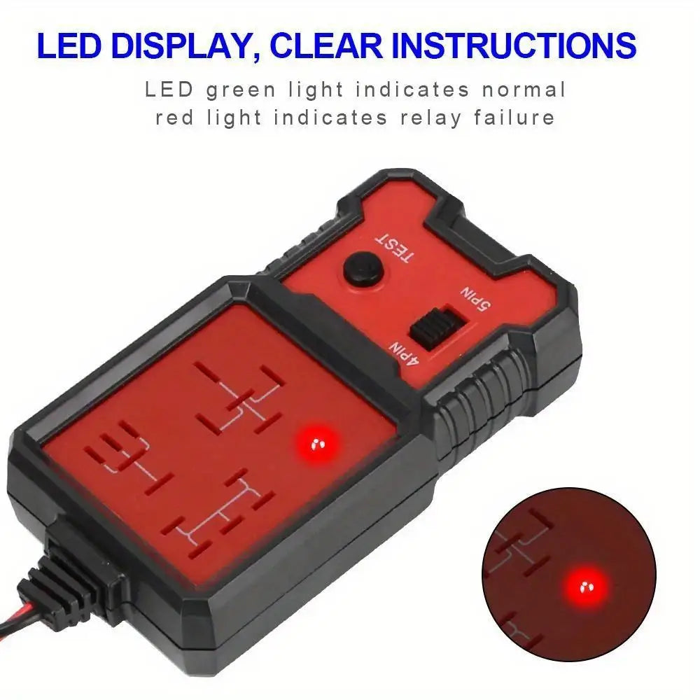 Car Relay Tester Voltage Tester Universal 12V Car Battery