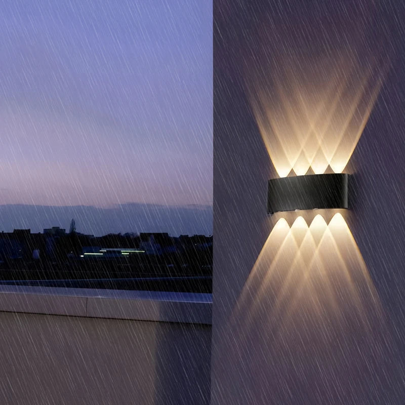 Up and Down LED Wall Lamp Waterproof Interior Wall