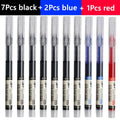 Ballpoint Gel Pens, 0.5mm Black and Blue
