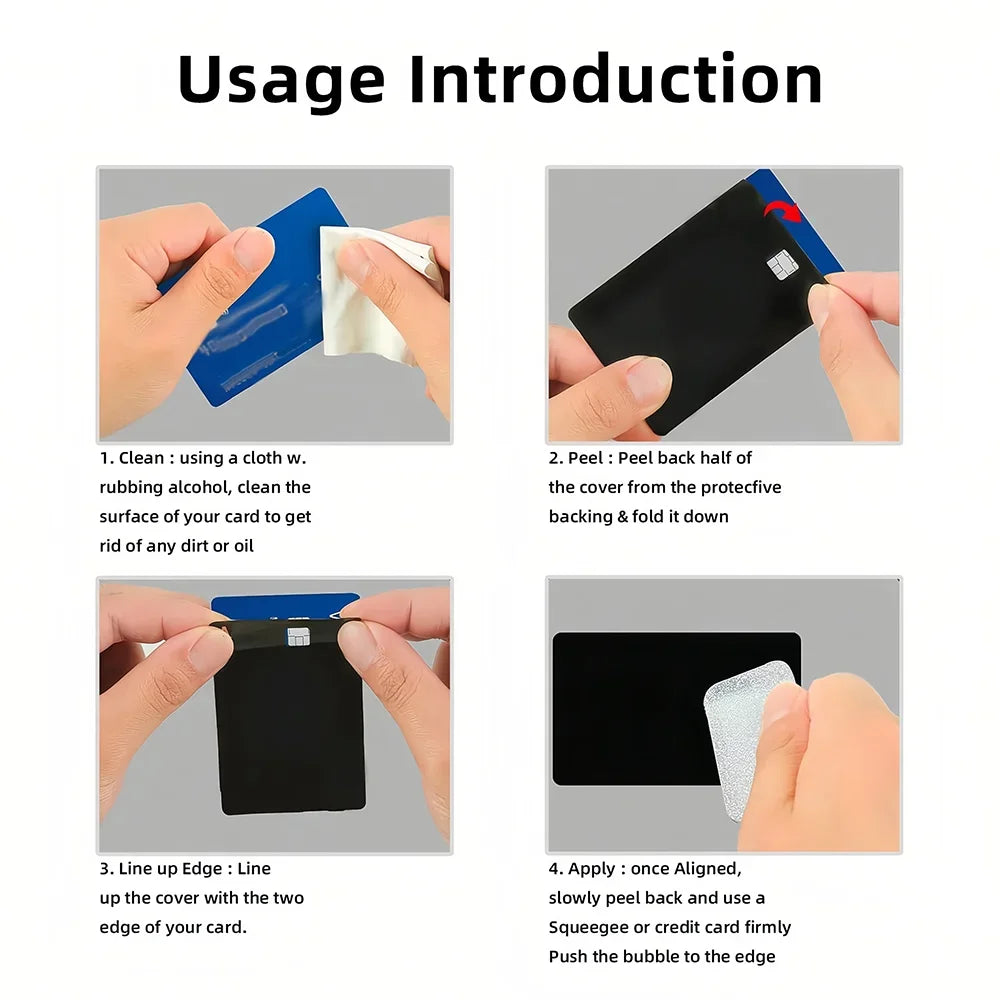 Flag France Credit Card Stickers Skin For Bank Bus Metro 4PCS Cover Film Gift