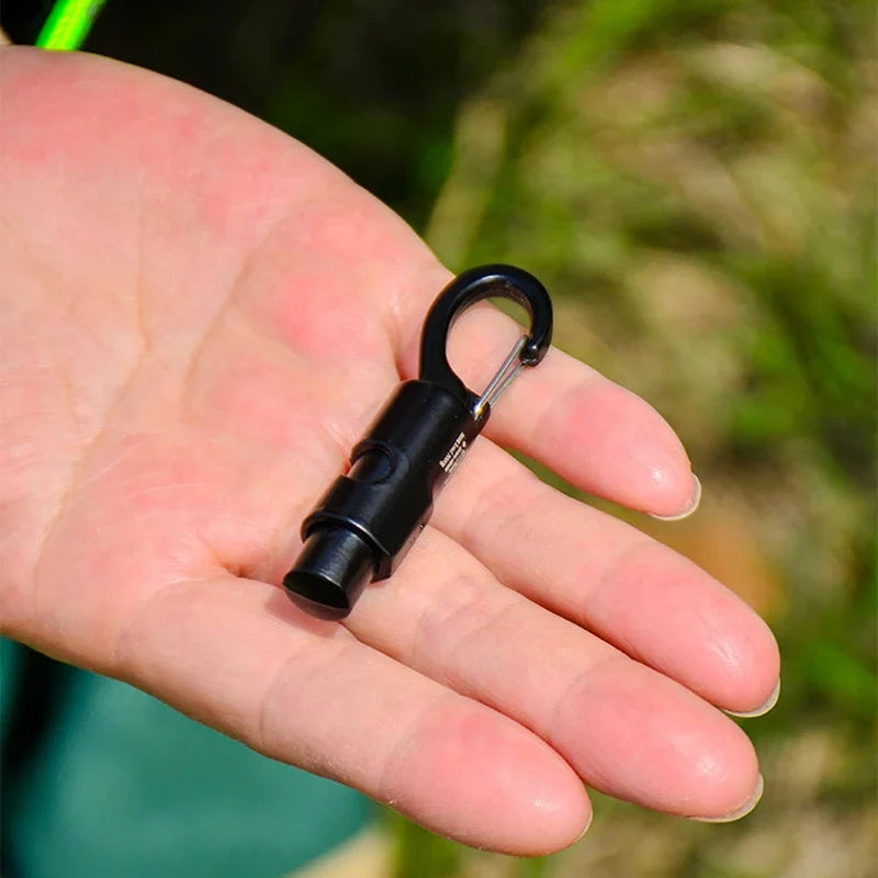 Camping Gear Durable Aluminum Alloy Tent Windproof Rope Hanger For Outdoor Camping Travel Kit Survival Buckles
