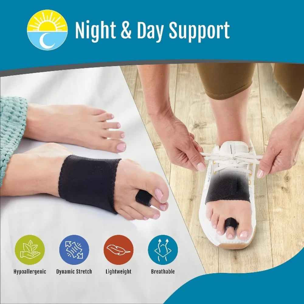 Toe Splints for Straightening, Toe Brace for Broken Toe straighteners for Hammer Toes Crooked Toes Bent Toes Foot care tools