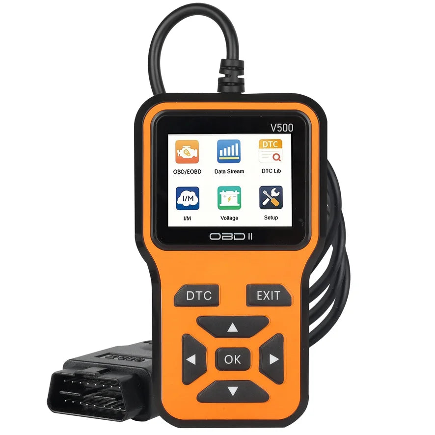 V500 OBD2 Scanner Auto Car Diagnostic Tool with Color