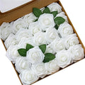 10/25/50Pcs Artificial Rose Flowers Foam Fake Faux Flowers Roses