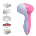 5-in-1 Electric Facial Cleaner Face Cleansing Brush Spa Skin