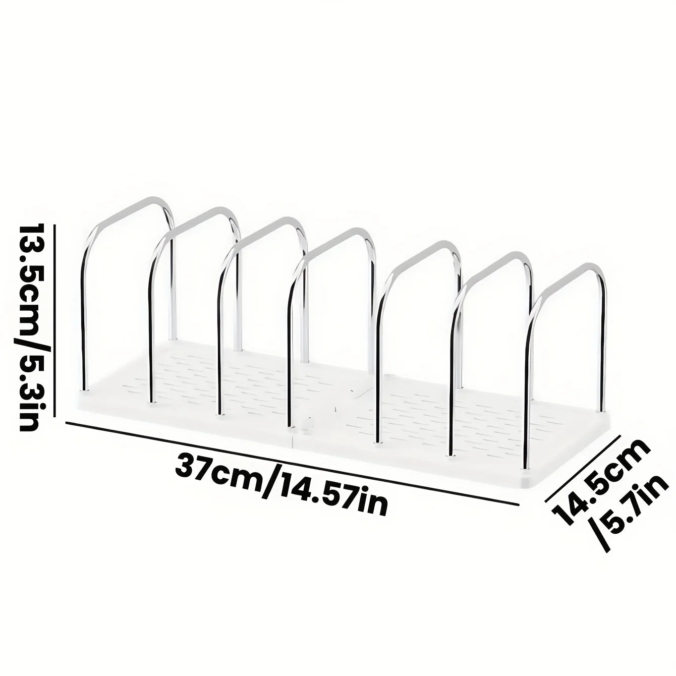 PP Material Desktop Bookshelf | Non-Slip Base  Modern Minimalist Office Desk Organizer Shelf  |  Study Table Storage Rack