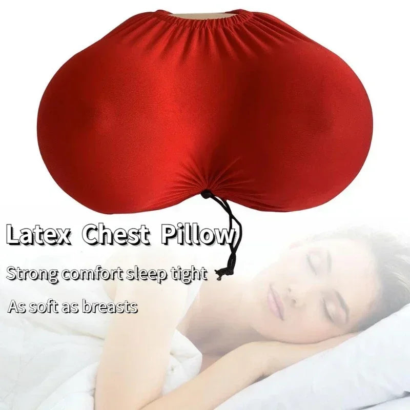 2025 Newest Home Latex Pillow Chest Pillows Back Pillow Chest Pad Fabric Comfortable Side Sleeping Cushion Factory Direct Sales