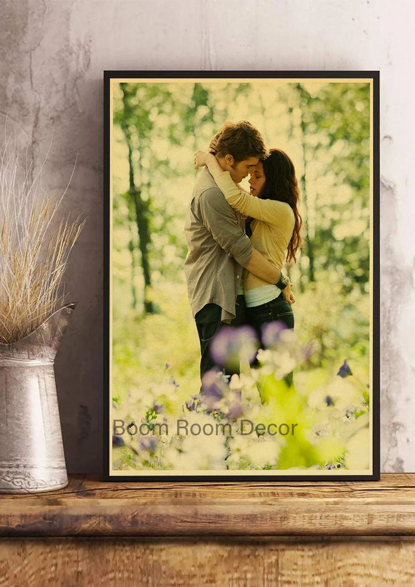 Film TV Movie Twilight Vintage Posters Wall Bedroom Painting Nostalgia Decor Aesthetic Cartoon Art Gift Print Art Wall Paintings