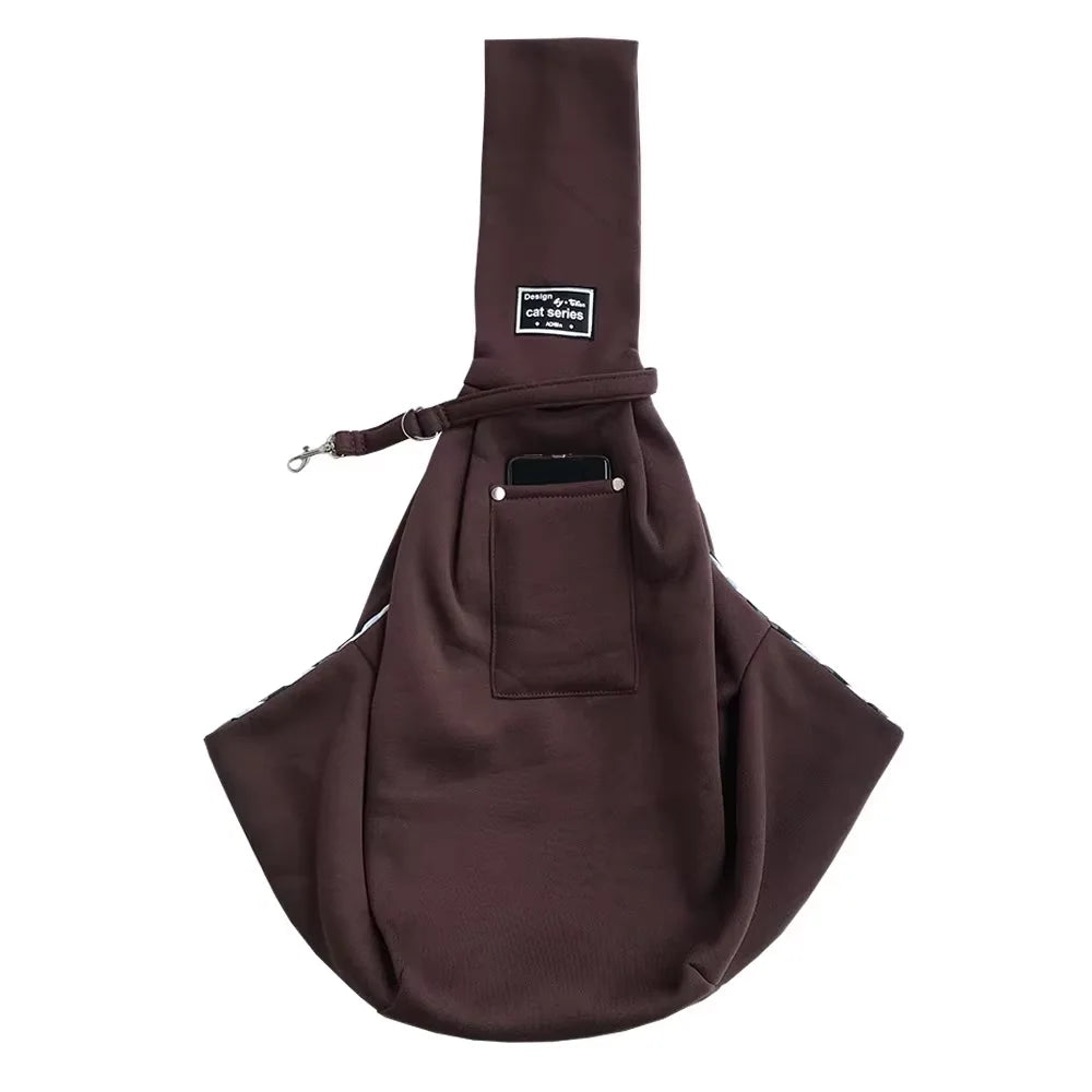 Pet Crossbody Shoulder Bag Carrier Bag Outdoor Travel Portable Cat Puppy Sling Carrier Bag Cat Backpacks Dog Carrying Supplies