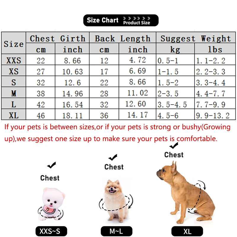 Cozy Winter Dog Vest, Soft Flannel