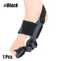 Bunion Corrector for Women & Men - Adjustable Knob Brace with Toe Separator & Anti-Slip Heel Strap, Big Toe Pain Relief (1PC)