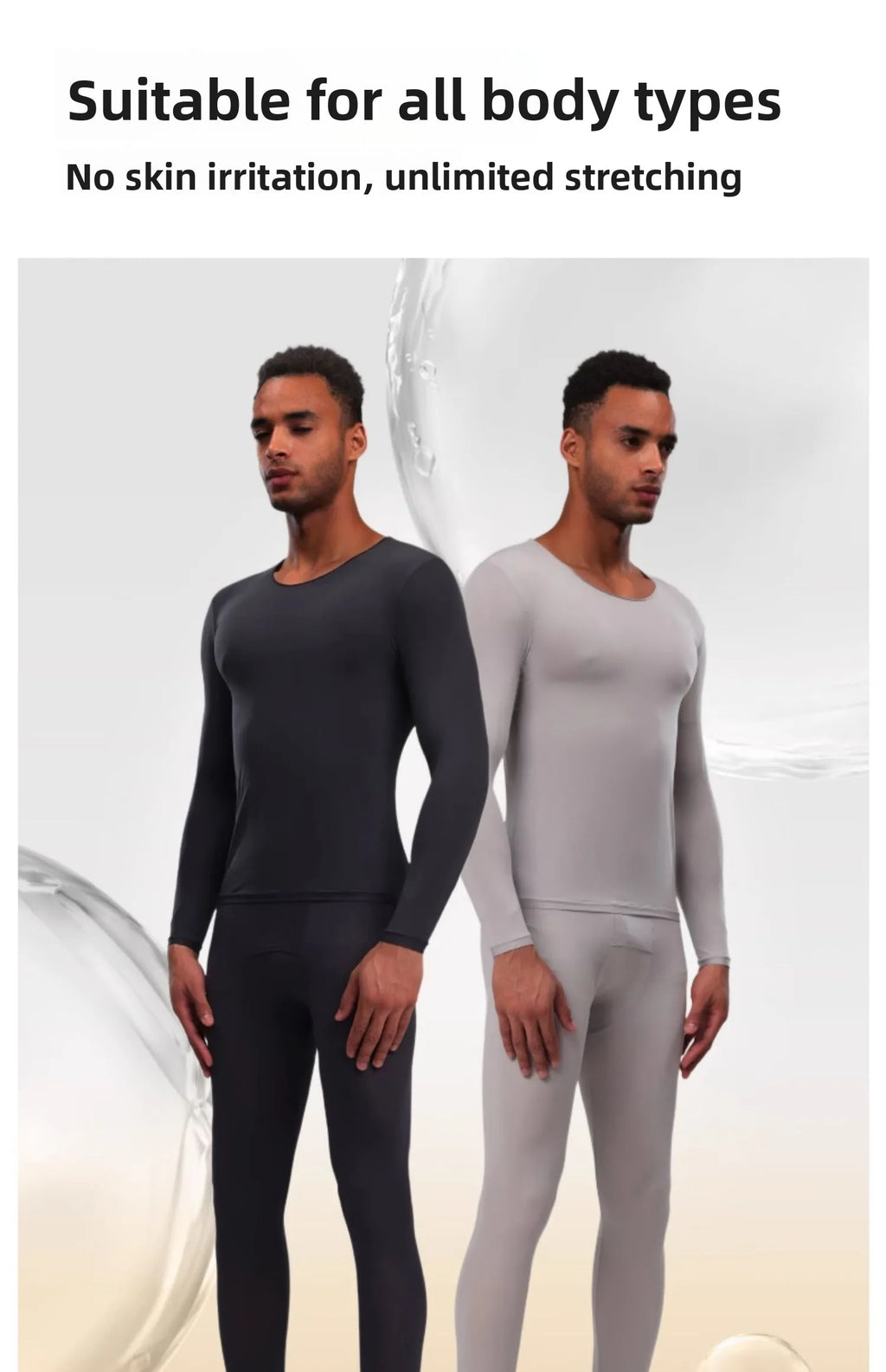 Men Skin Bottom Clothing Hyaluronic Acid Skin Care Clothing 37 Degrees Constant Temperature Ultra-Thin