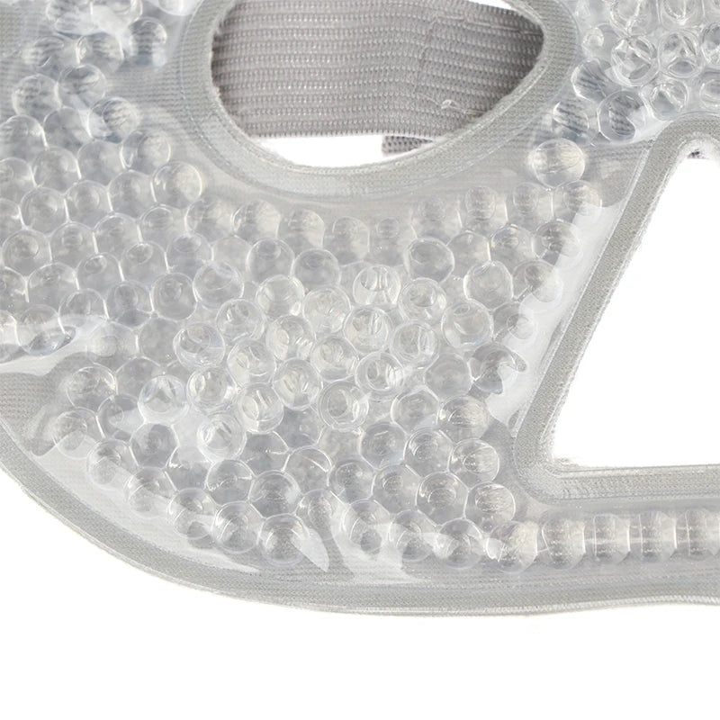Reusable Cooling Eye Mask with Gel Beads - Cold Eye Compress for Puffy Eyes Stress Relief Dry Eye Relief SPA Skin Care Tool
