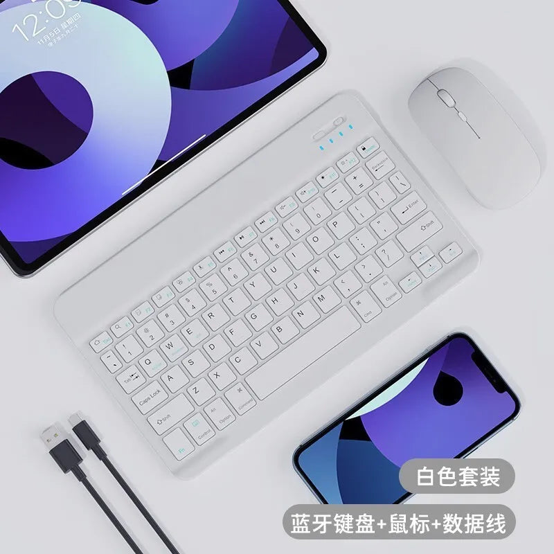 10-inch Bluetooth Keyboard and Mouse